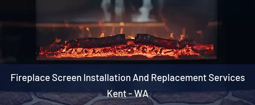  Fireplace Screen Installation And Replacement Services Kent - WA