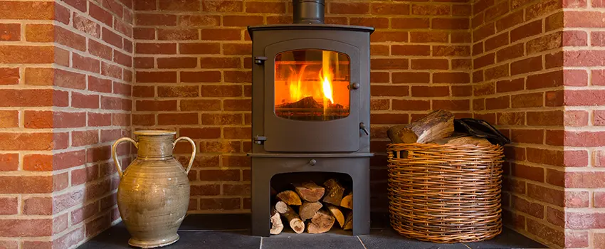 Metal Firebox Installation For Fireplace in Kent, Washington
