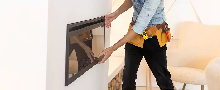 Metal Fireplace Installation in Kent, Washington