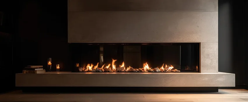Gas Fireplace Ember Bed Design Services in Kent, Washington