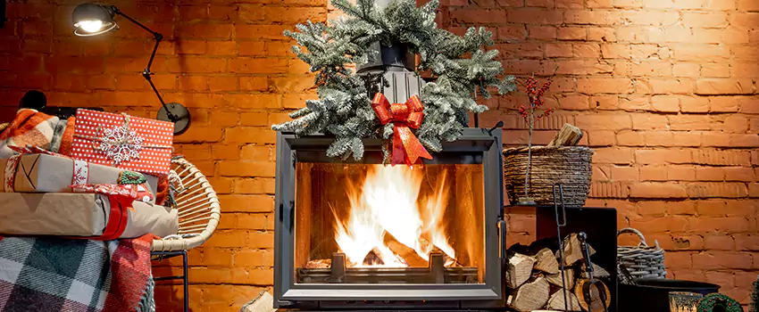 Travis Industries Linear Gas Fireplace Installation in Kent, Washington