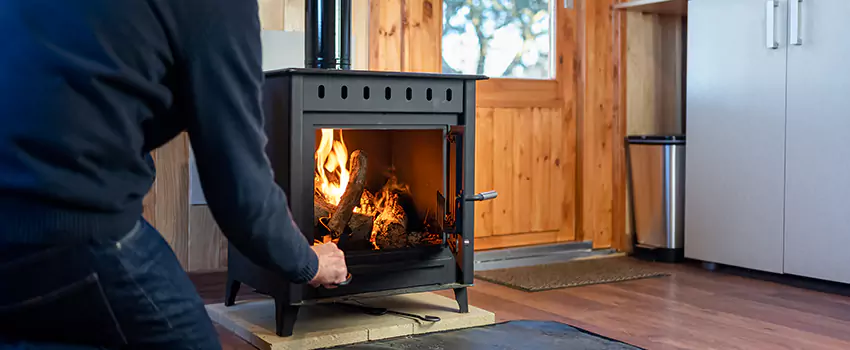 Open Hearth Wood Fireplace Installation in Kent, WA