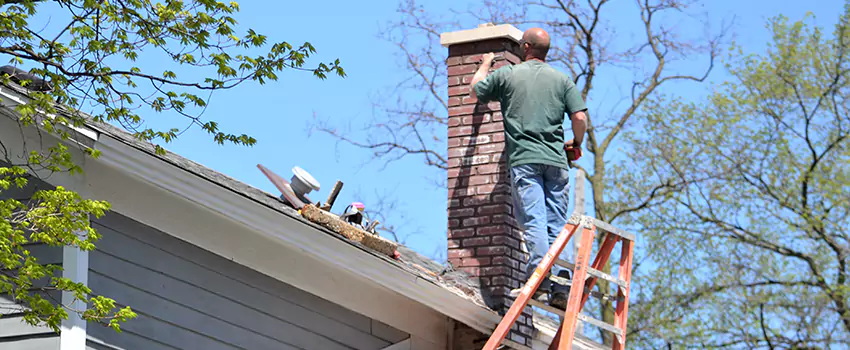 Vinyl and PVC Chimney Flashing Installation in Kent, WA