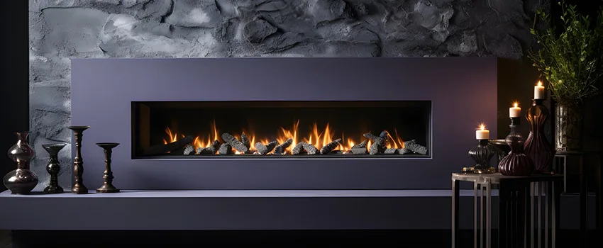 Ember Bed for Ventless Gas Fireplace in Kent, WA