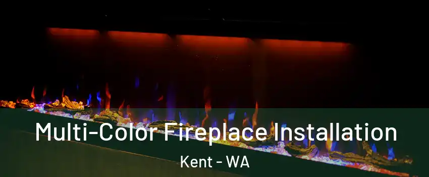  Multi-Color Fireplace Installation Kent - WA